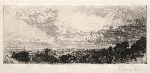 Ut av studievinduet, 1862.