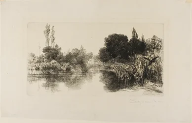 Shere Mill Pond, nr. II (stor plate)