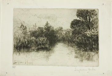 Shere Mill Pond, nr. I (liten tallerken)