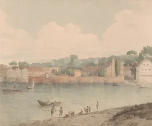 Vauxhall-trappene, fra Millbank, 5. juli 1797