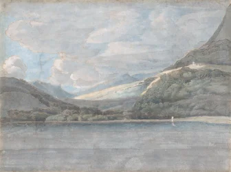 Utsikt over Comosjøen, 27. august 1781.