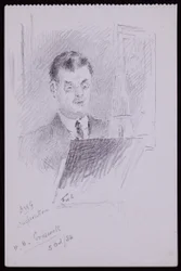 Portrett av HB Cresswell