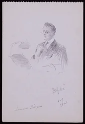 Portrett av Laurence Binyon