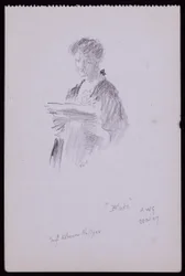 Portrett av frøken Eleanor Hellyer