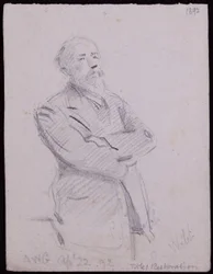 Portrett av Philip (?) Webb