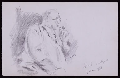 Portrett av Sir Edwin Lutyens
