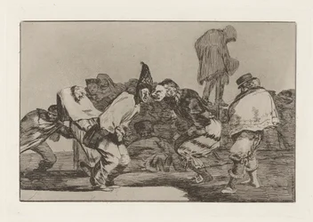 Disparate de carnaval (Carnival Folly), også kjent som Alegrias antrojo, que ma?ana seras ash (Rejoice, Carnival, for Tomorrow You Will Be Ashes), fra serien Los disparates (Los proverbios)