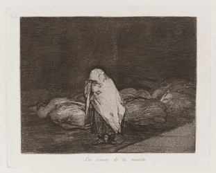 The Beds of Death, plate 62 fra The Disasters of War
