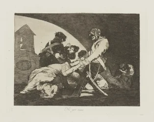 Ikke engang for dem. (Det gjør heller ikke disse.), pl. 11 fra serien The Disasters of War