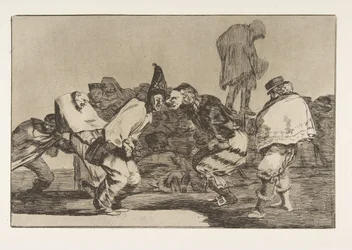 Plate 14 fra Disparates: Carnival Folly, ca. 1816-23 utgitt 1864.