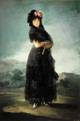 Mariana Waldstein 1763-1808, Ninth Marquise de Santa Cruz, ca. 1797-1800.