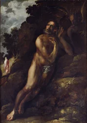 Job fristet av djevelen, 1636