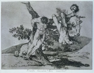 En heroisk bragd! Med døde menn!, plate 39 av 
