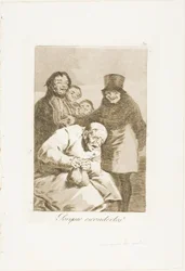 Hvorfor skjule dem?, plate 30 fra Los Caprichos