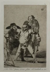 Du forstår? ... vel, som jeg sier... eh! Se opp! ellers..., plate 76, fra Los Caprichos