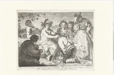 Bacchus i donkaards Baco (tittel på objekt) Drunkardene