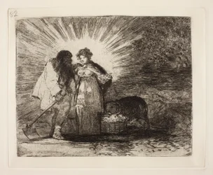 Norsk: The Disasters of War, plate nr. 82