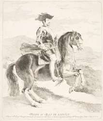 Filip IV, konge av Spania, til hest