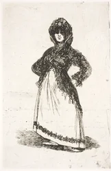 Maja, stående