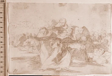 The Disasters of War: Alt er scrambled (forberedende tegning