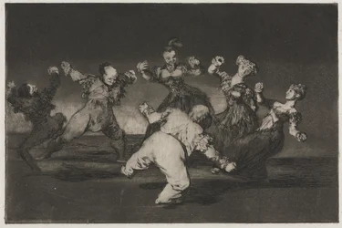 Ordspråkene: Hvis Marion vil danse, så må hun ta konsekvensene, 1864.