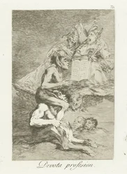 from bekjennelse Devota Profesion (tittel på objekt) Los Caprichos (serietittel)