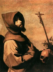 St. Frans i ekstase, ca. 1659 (olje på lerret)
