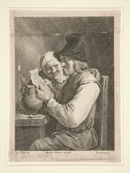 Par som leser et brev