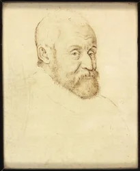 En gentleman kalt Henri Prince De Lorraine (penn og blekk på papir)
