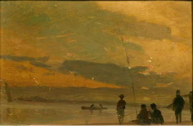 Fiskere i morgengryet