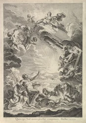 Neptune Calming the Storm Neptune Calming the Storm, 1700-tallet.