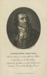 Portrett av Marie Joseph Lequinio 1755-1814, 1795-1799.