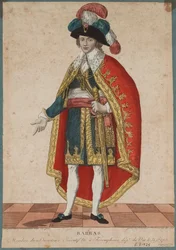 Portrett av Paul de Barras 1755-1829, ca. 1795.