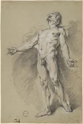 Apollo, ca. 1752 (svart kritt)