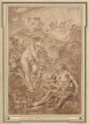 Aurora og Cephalus, ca. 1766 (tegning)