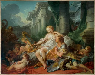 Renaud og Armide, etter Tassos quot;Gerusalem Liberataquot;, XIV ...