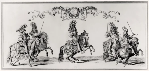 Karusell for Ludvig XIV (1639-1715) ca. 1662