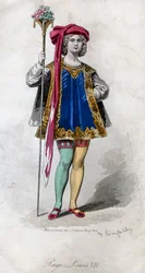 Page, Louis XII, 1800-tallet.