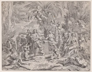 En allegori over maleri, 1600-tallet.