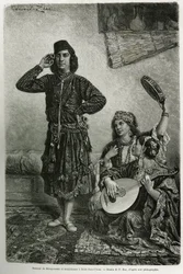 Mesopotami-danser og musikere, i Saint Jean d
