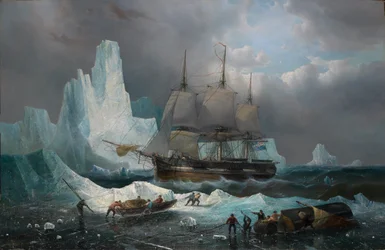 HMS «Erebus» i isen