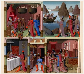 Sergius Orata og andre romere, 1473-1480.