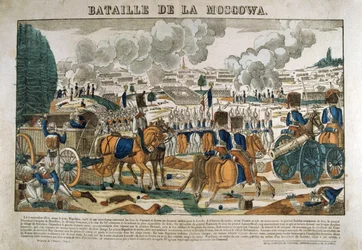 Slaget ved Borodino, Russland, 7. september 1812, c1835