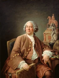 Portrett av arkitekten Edmé Bouchardon 1698-1762.