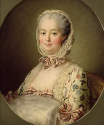 Portrett av markise de Pompadour (1721-64), 1763