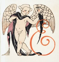 Cupid, pub. 1922 (stensiltrykk)