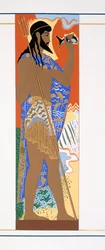 Poseidon,, en illustrasjon fra 