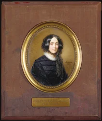 Miniatyr av Comtesse de Sainte-Aldegonde