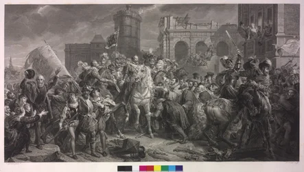 Henrik IV av Frankrike i Paris 22. mars 1594