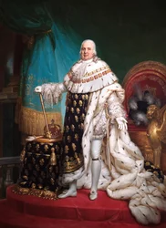 Louis XVIII (olje på lerret)